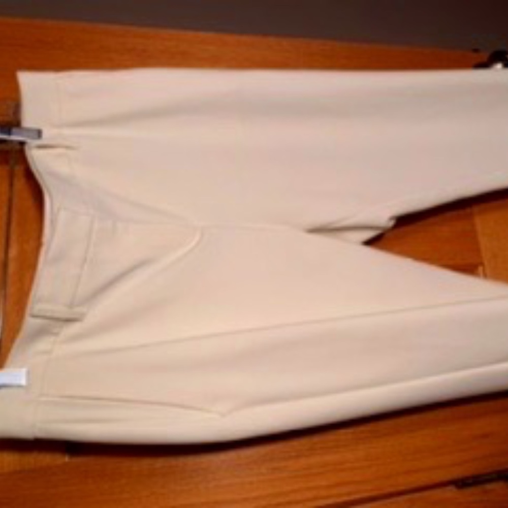 Ann Taylor winter white trousers
